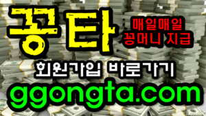 꽁타 꽁머니 먹튀검증 보증업체 꽁머니 환전